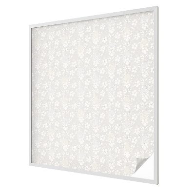 Finom virágok Öntapadós üvegfólia vitrázs mintával