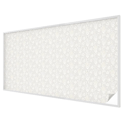 Finom virágok Öntapadós üvegfólia vitrázs mintával