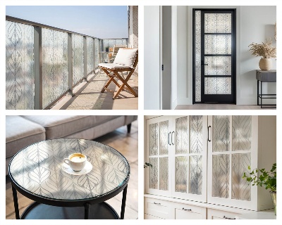 Leveles minta Belátásgátló fólia ablakra