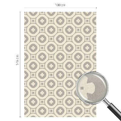 Geometriai minták Ablaküveg fólia belátásgátló