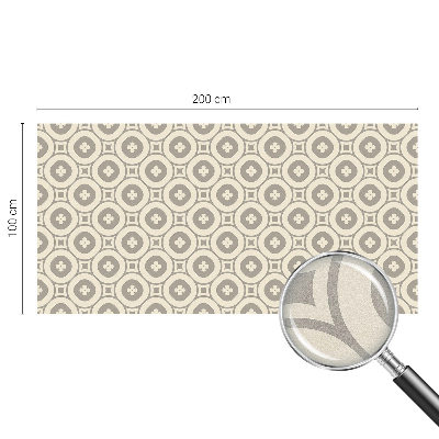 Geometriai minták Ablaküveg fólia belátásgátló