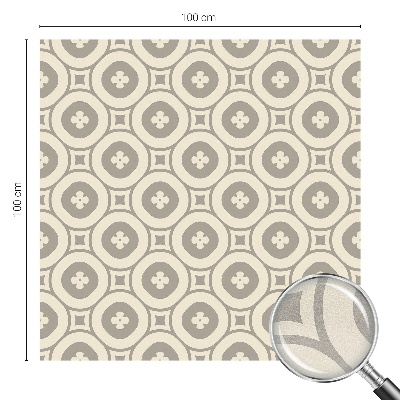 Geometriai minták Ablaküveg fólia belátásgátló