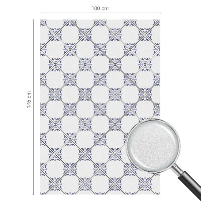 Geometrikus csempék Üvegfólia ablakra