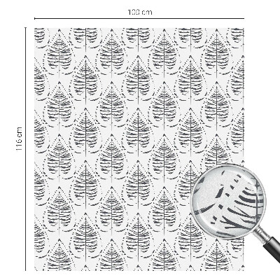 Leveles elegancia Öntapadós üvegfólia vitrázs mintával