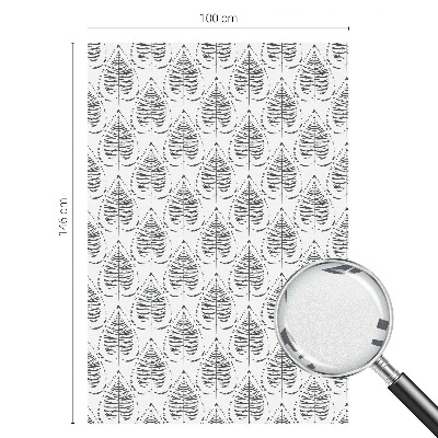 Leveles elegancia Öntapadós üvegfólia vitrázs mintával