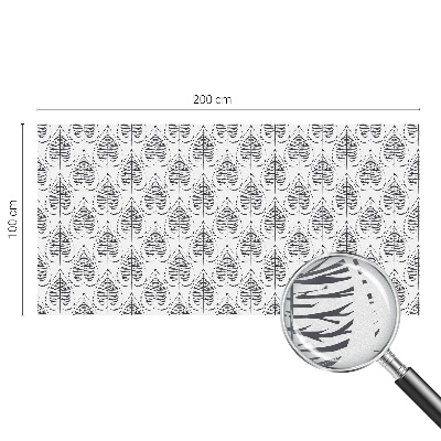 Leveles elegancia Öntapadós üvegfólia vitrázs mintával