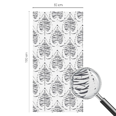 Leveles elegancia Öntapadós üvegfólia vitrázs mintával