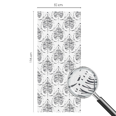 Leveles elegancia Öntapadós üvegfólia vitrázs mintával