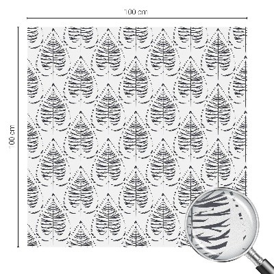 Leveles elegancia Öntapadós üvegfólia vitrázs mintával