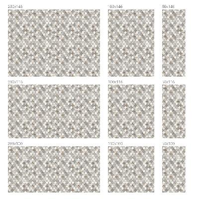 Geometrikus mozaik Üvegfólia ablakra