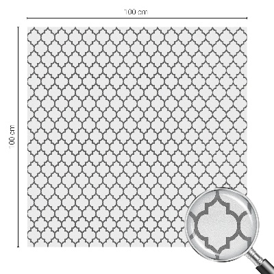 Geometrikus minta Ablaküveg fólia belátásgátló