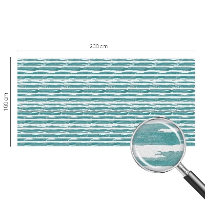 Zöld csíkok Üvegfólia ablakra