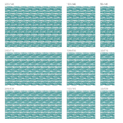 Zöld csíkok Üvegfólia ablakra