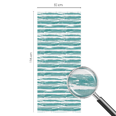 Zöld csíkok Üvegfólia ablakra