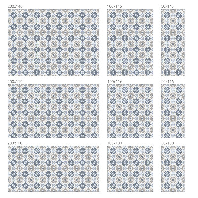 Virágos mozaik Belátásgátló fólia ablakra