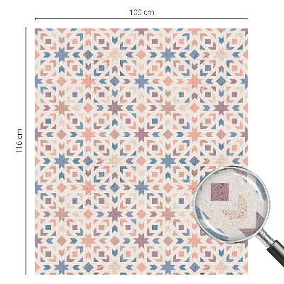 Színes minták Öntapadós ablakfólia ólomüveg mintával
