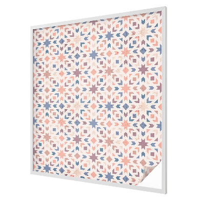 Színes minták Öntapadós ablakfólia ólomüveg mintával