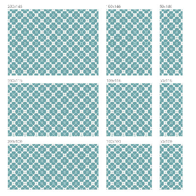 Virágszimmetria Ablaküveg fólia belátásgátló