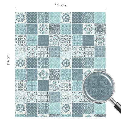 Bohém csempe Öntapadós ablakfólia ólomüveg mintával