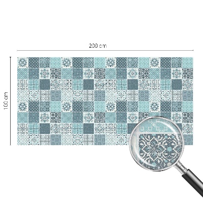 Bohém csempe Öntapadós ablakfólia ólomüveg mintával