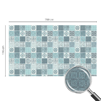 Bohém csempe Öntapadós ablakfólia ólomüveg mintával