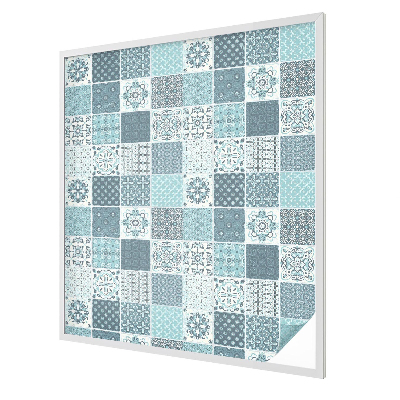 Bohém csempe Öntapadós ablakfólia ólomüveg mintával