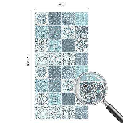 Bohém csempe Öntapadós ablakfólia ólomüveg mintával