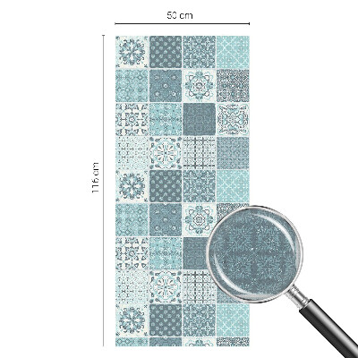 Bohém csempe Öntapadós ablakfólia ólomüveg mintával