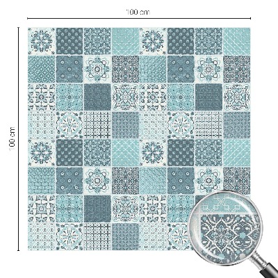 Bohém csempe Öntapadós ablakfólia ólomüveg mintával