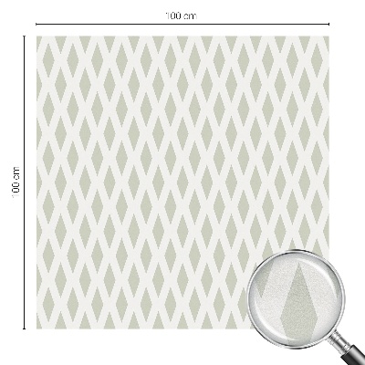 Gyémántminta Öntapadós üvegfólia vitrázs mintával