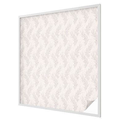 Elegáns levelek Öntapadós ablakfólia ólomüveg mintával