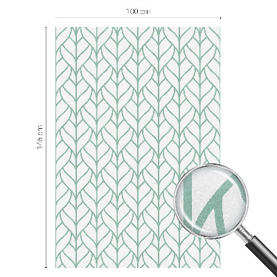 Növényszimmetria Üvegfólia ablakra