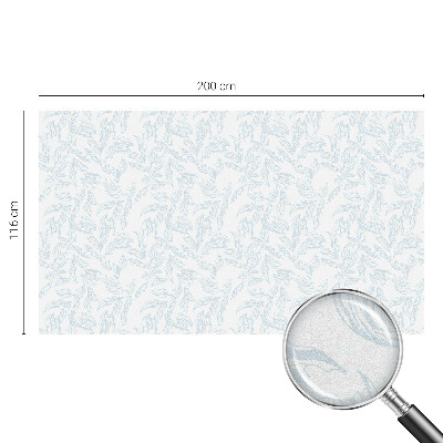 Éteri levelek Üvegfólia ablakra