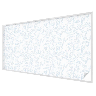 Éteri levelek Üvegfólia ablakra