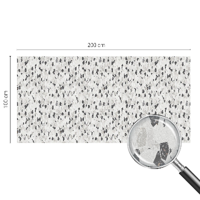 Finom elegancia Öntapadós üvegfólia vitrázs mintával