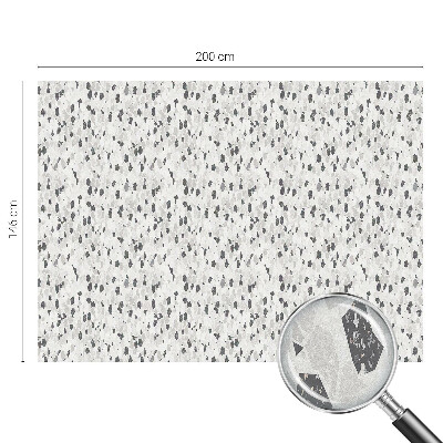 Finom elegancia Öntapadós üvegfólia vitrázs mintával