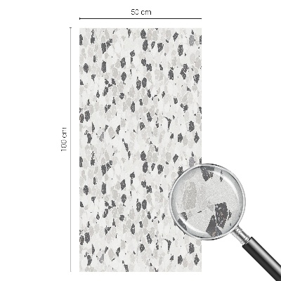 Finom elegancia Öntapadós üvegfólia vitrázs mintával