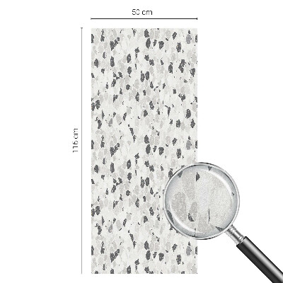 Finom elegancia Öntapadós üvegfólia vitrázs mintával