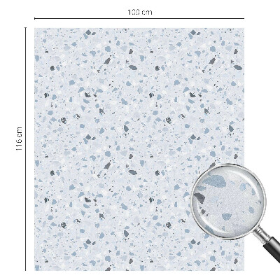 Modern mozaik Öntapadós ablakfólia ólomüveg mintával