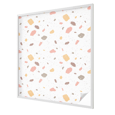 Absztrakt terrazzo Ablaküveg fólia belátásgátló