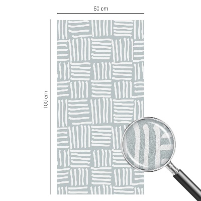 Dinamikus minta Öntapadós üvegfólia vitrázs mintával