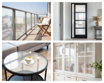 Apróbb pontok Üvegfólia ablakra