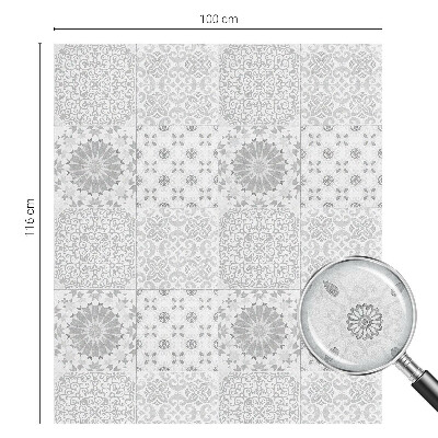 Klasszikus elegancia Öntapadós üvegfólia vitrázs mintával
