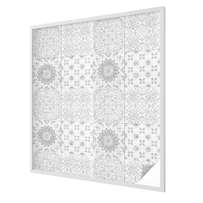 Klasszikus elegancia Öntapadós üvegfólia vitrázs mintával