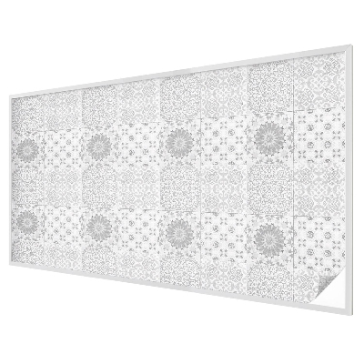 Klasszikus elegancia Öntapadós üvegfólia vitrázs mintával