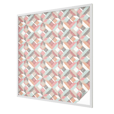 Geometriai rombuszok Ablaküveg fólia belátásgátló