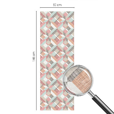 Geometriai rombuszok Ablaküveg fólia belátásgátló
