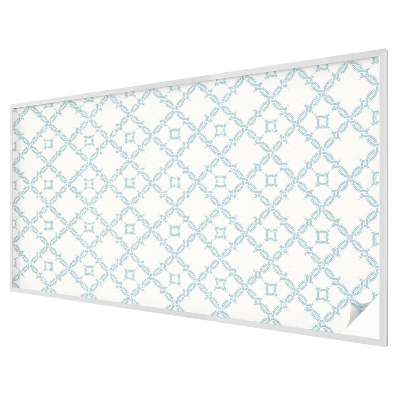 Kék geometria Belátásgátló fólia ablakra