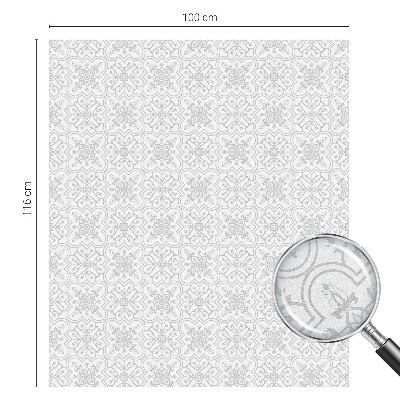 Virágszimmetria Üvegfólia ablakra