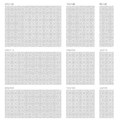Virágszimmetria Üvegfólia ablakra